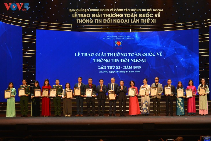 VOV5 giành giải Nhất Giải thưởng toàn quốc về Thông tin đối ngoại lần thứ XI - ảnh 5
