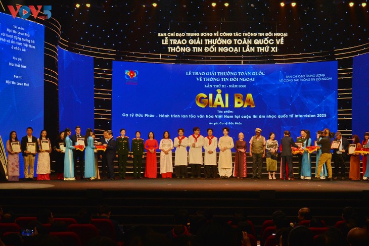 VOV5 giành giải Nhất Giải thưởng toàn quốc về Thông tin đối ngoại lần thứ XI - ảnh 6
