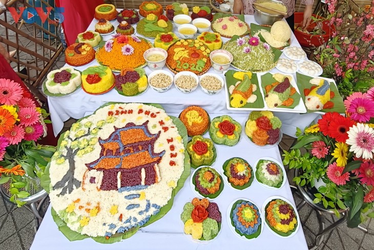 Lễ hội xôi Phú Thượng - Quảng bá di sản tới bạn bè năm Châu - ảnh 13