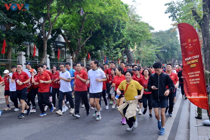 Hàng triệu người tham gia Ngày chạy Vì sức khỏe toàn dân - ảnh 8