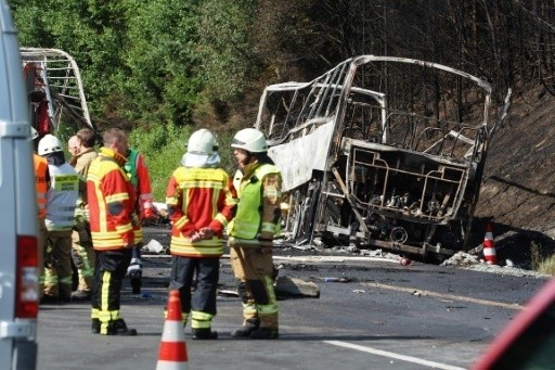 Accident de car en Allemagne: 