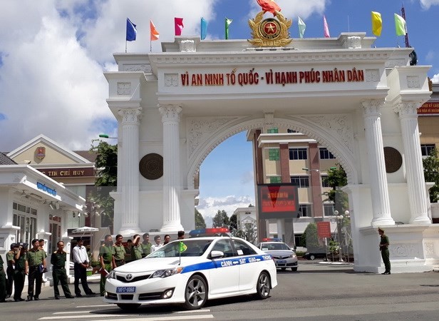 Can Tho: 100% des policiers mobilisés pour garantir la sécurité de l’APEC 2017 - ảnh 1