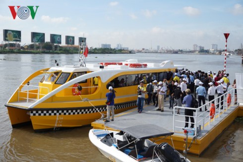 Expérimentation d’une ligne de vaporetti à Ho Chi Minh-ville - ảnh 1