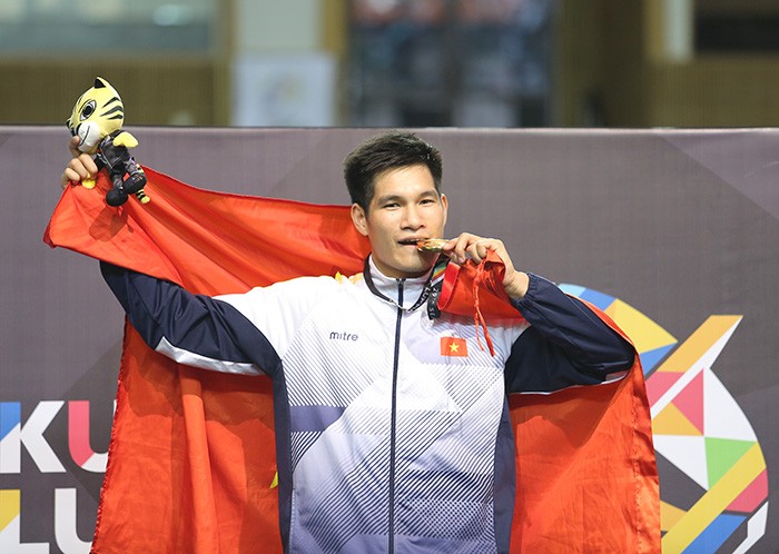 SEA Games 29 : deux médailles d’or en pencak silat - ảnh 1