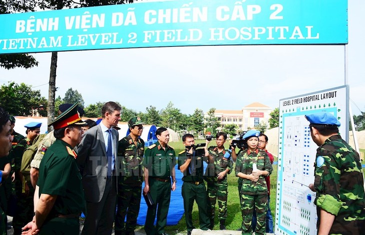 Clôture de l’entraînement des forces de maintien de la paix de l’ONU - ảnh 1