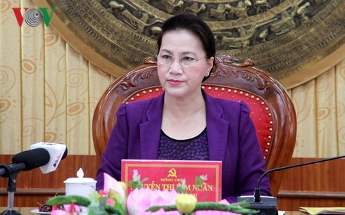 Nguyen Thi Kim Ngan en déplacement à Thanh Hoa - ảnh 1