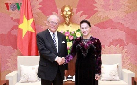 Nguyên Thi Kim Ngân reçoit Tsutomu Takebe - ảnh 1