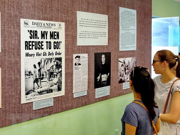 Exposition sur les protestations contre la guerre des Etats-Unis au Vietnam - ảnh 1