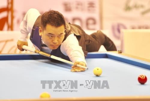 Championnats d’Asie de billard carambole: les ​Sud-Coréens dominent à trois bandes - ảnh 1