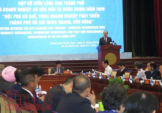 Hô Chi Minh-ville s’engage à créer les meilleures conditions aux entreprises - ảnh 1