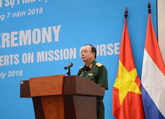 Atelier de formation pour les militaires participant aux opérations de maintien de la paix de l’ONU - ảnh 2