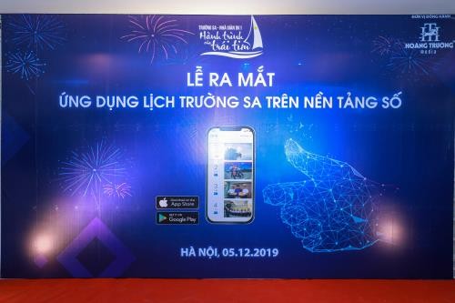 Lancement de l'application de calendrier Truong Sa  - ảnh 1