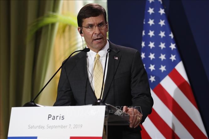 Mark Esper: les Etats-Unis n’ont pas encore planifié de retrait d’Irak - ảnh 1