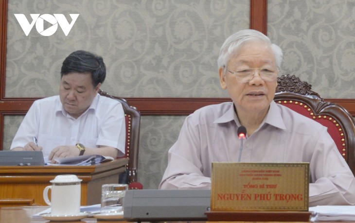 Covid-19: Nguyên Phu Trong appelle à une vigilance maximale - ảnh 1