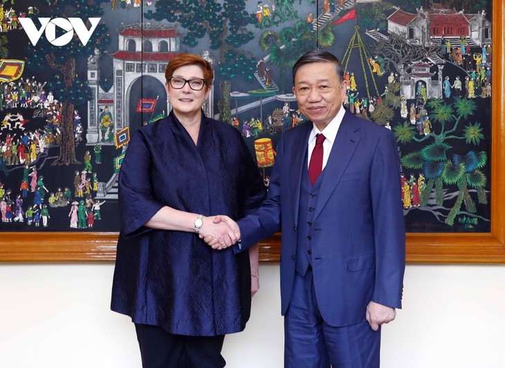 Tô Lâm rencontre Marise Payne - ảnh 1