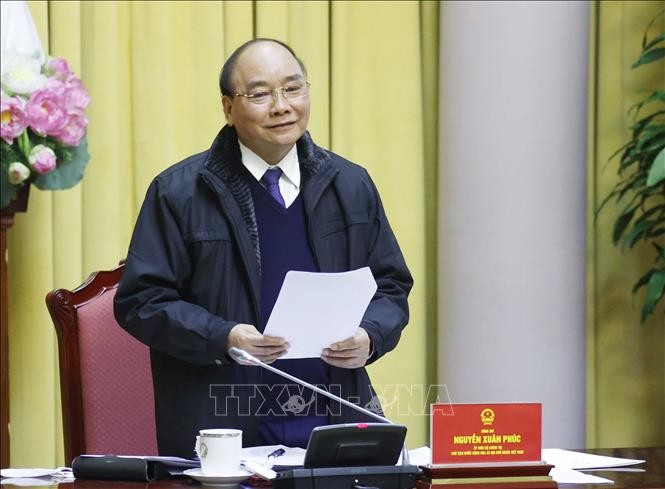 Nguyên Xuân Phuc rencontre des membres de l’Association des Sciences économiques - ảnh 1