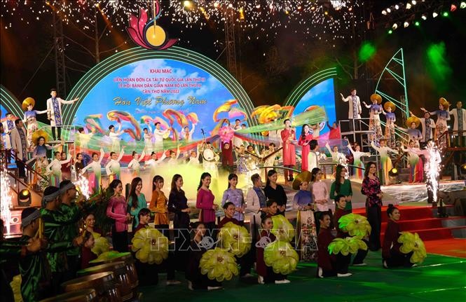 Ouverture du 3e Festival national de don ca tài tu - ảnh 1