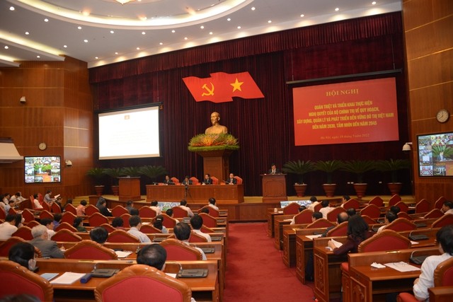 Conférence nationale sur l’aménagement et le développement durable des centres urbains pour 2030 - ảnh 1