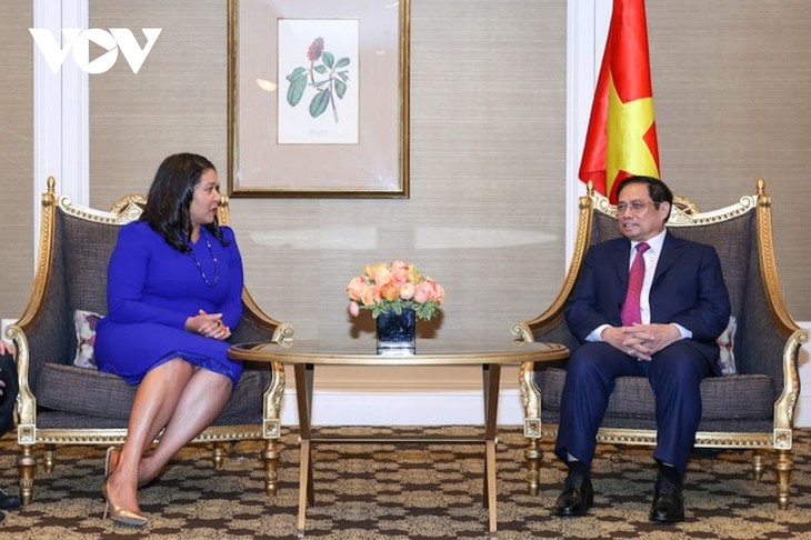 Pham Minh Chinh reçu par la maire de San Francisco - ảnh 1