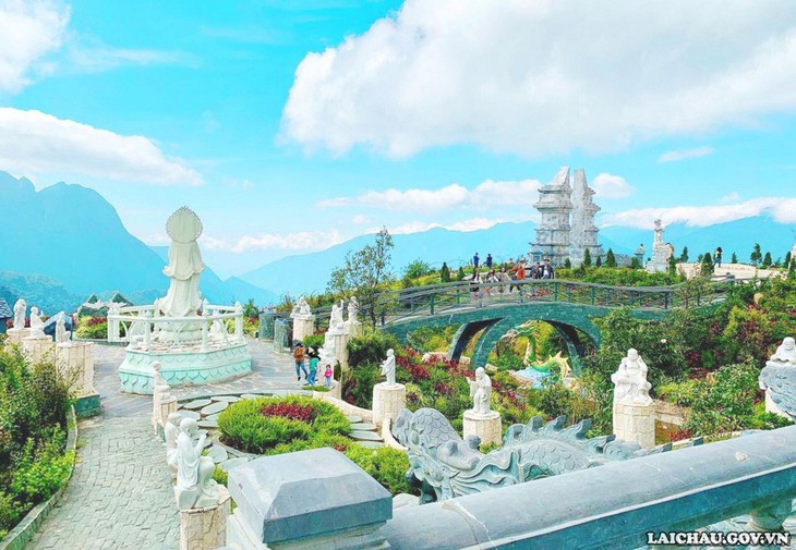 La “porte du ciel” Ô Quy Hô, un site magnifique de Lai Châu - ảnh 2