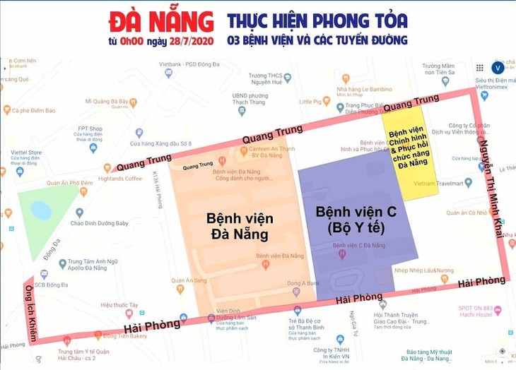 Bắt đầu cách ly xã hội, Đà Nẵng quyết tâm chiến thắng Covid-19 - ảnh 11