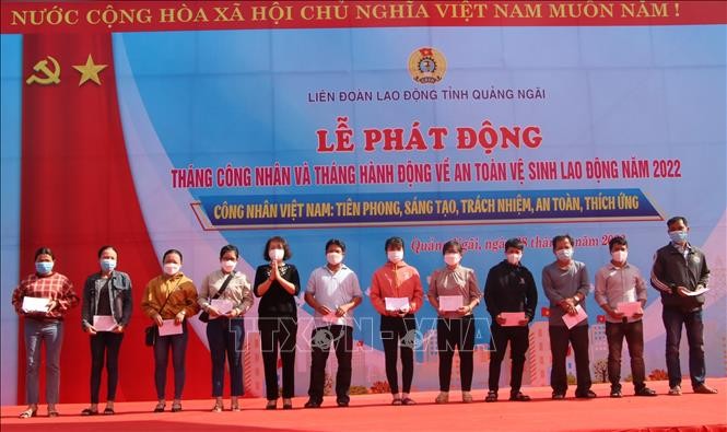 Hoạt động hưởng ứng tháng Công nhân 2022 tại nhiều địa phương - ảnh 6