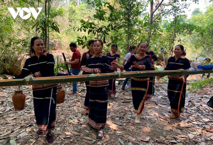 Lời hứa bảo vệ rừng trong nghi lễ truyền thống của người Jrai - ảnh 1