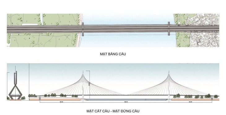 Cận cảnh thiết kế cầu Tứ Liên sắp được Hà Nội khởi công - ảnh 11