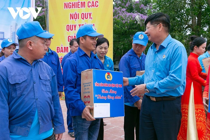 Tưng bừng ngày hội công nhân nơi vùng cao biên giới - ảnh 2