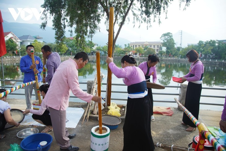 Về Quang Huy dự lễ mừng cơm mới cùng đồng bào Thái - ảnh 5