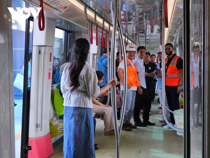 Cận cảnh Metro Nhổn - Ga Hà Nội trước ngày vận hành - ảnh 10