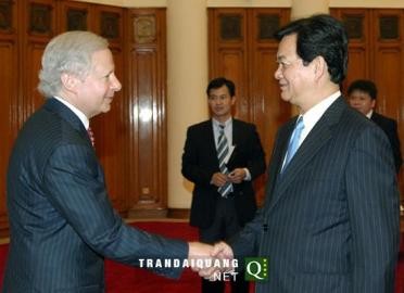 ズン首相 米投資会社会長と会見 - ảnh 1