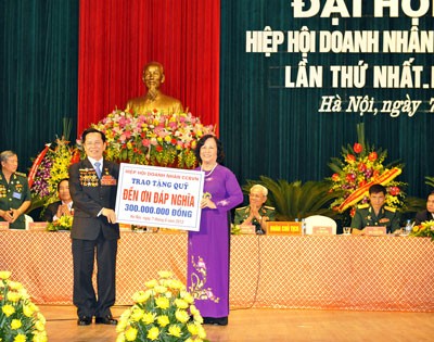 ベトナム復員軍人である実業家協会　第1回代表大会　 - ảnh 1