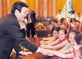 サン主席、中秋節に子供たちに書簡を送る - ảnh 1