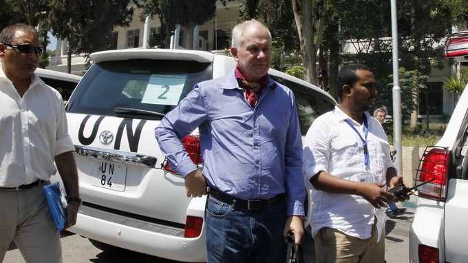 国連調査団、再度シリアへ 化学兵器使用疑惑調査 - ảnh 1