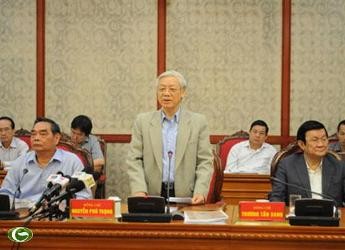 チョン党書記長、ダナン市の指導部と会合 - ảnh 1