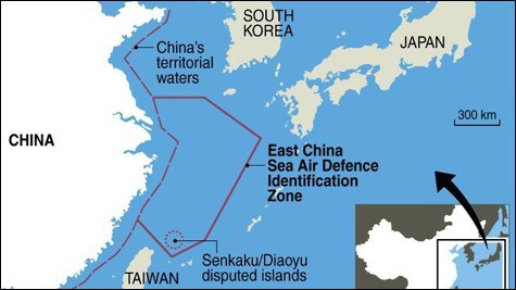中国の防空圏設定「許さず」…日米防衛相が一致 - ảnh 1