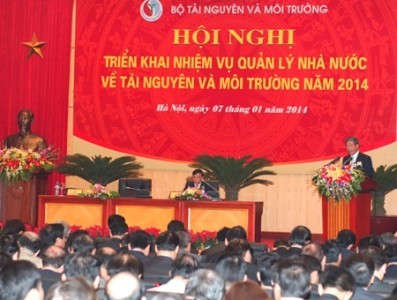 天然資源環境部門の2014年の方針会議 - ảnh 1
