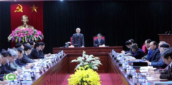 チョン共産党書記長、ソンラ省の指導部と会合 - ảnh 1