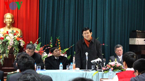 サン国家主席、ランソン省を訪れる - ảnh 1