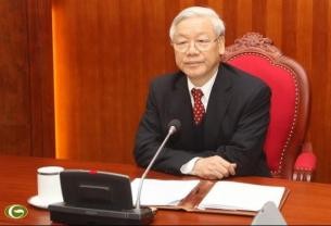 チョン党書記長と中国の習近平国家主席、電話会談を行う - ảnh 1