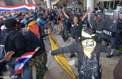 タイ、反政府派リーダーの逮捕 - ảnh 1