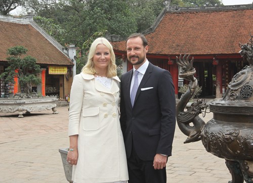 ノルウェー皇太子、越訪問を終えた - ảnh 1