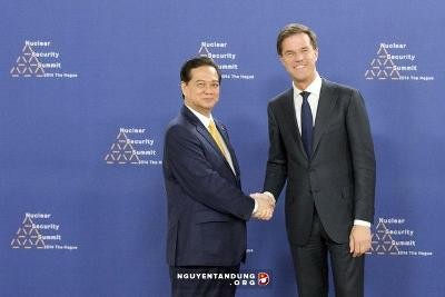 ズン首相、オランダ首相と会談 - ảnh 1