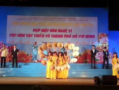 ホーチミン市で各少数民族の文化芸術交流会 - ảnh 1