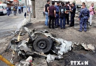 イラク・バグダッドで爆弾テロ相次ぎ６０人超死亡　 - ảnh 1