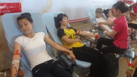 ハノイでの献血祭り始まる - ảnh 1