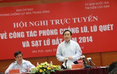 自然災害に関するオンライン会議 - ảnh 1