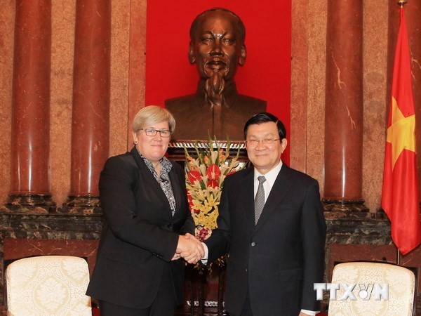 サン主席、世銀副総裁と会見 - ảnh 1