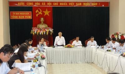 民族評議会代表団、ダクラク省を視察 - ảnh 1